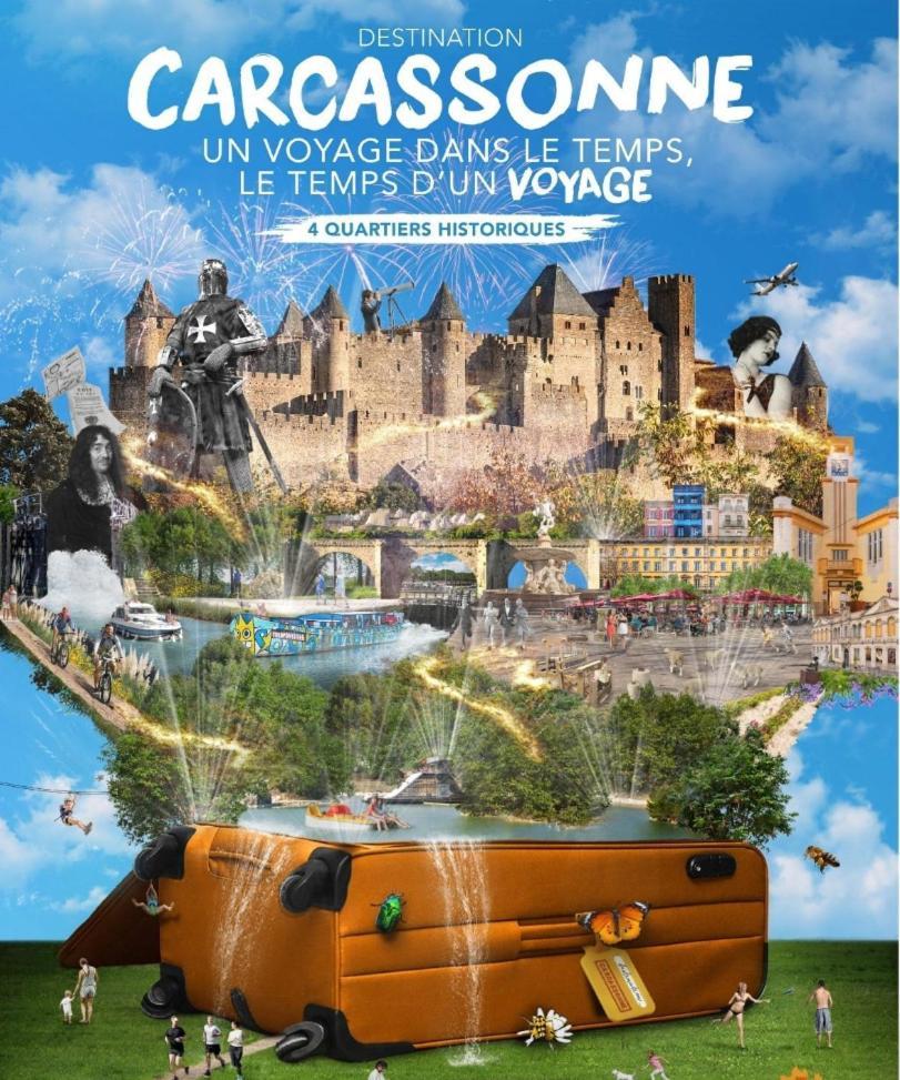 La Maison Du Roi Arthur Carcassonne Buitenkant foto